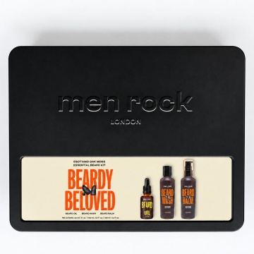 Set cadou ingrijire barba Men Rock Beardy Beloved Oak Moss