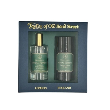 Taylor of Old Bond Street Royal Forest Aftershave and Deodorant Gift Set