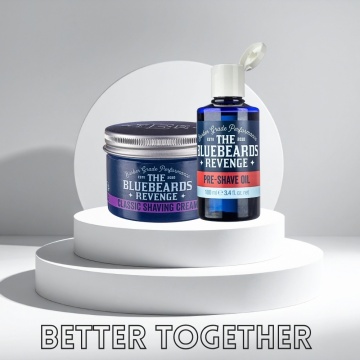 Bluebeards Revenge Shave Cream with Pre-Shave Oil