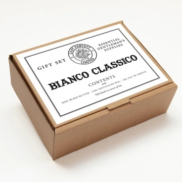 Captain Fawcett Bianco Classico Mustache and Beard Gift Set