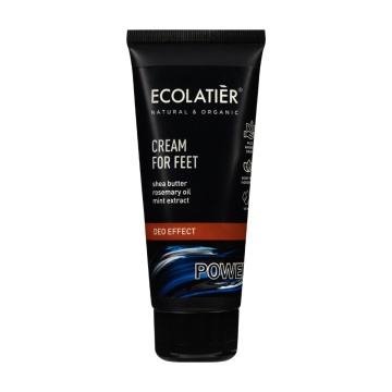 Deodorant crema pentru picioare Ecolatier Power Deo-Cream for Feet 100ml