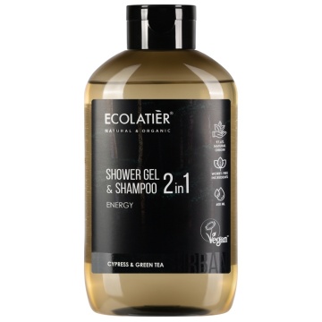 Ecolatier Urban Energy 2 az 1-ben Sampon és Tusfürdő 600 ml