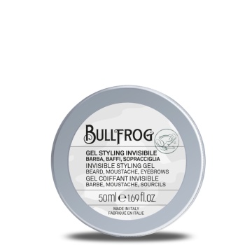 Gel pentru mustata, barba si sprancene Bullfrog Invisible Styling Gel 50ml