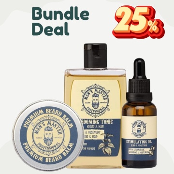 Men's Master Beard Care and Growth Set