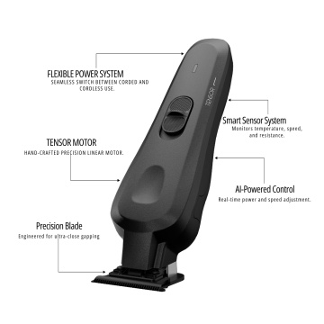 Pre-comanda! Masina de contur My Blades Tensor 1 AI Powered Trimmer - Black Edition - Img 3