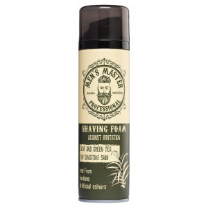 Set cadou barbierit Men's Master Professional cu crema de fata, spuma de ras, balsam after shave
