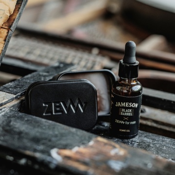 Ulei de barba Zew for men Jameson Beard Oil Black Barrel 30ml