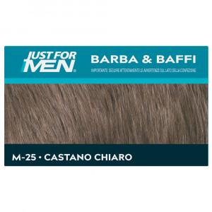 Vopsea de barba Just for Men - Saten deschis M-25