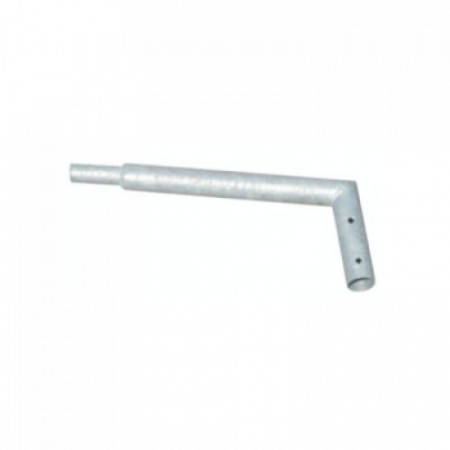 Brat simplu 50cm, pentru stalp galvanizat
