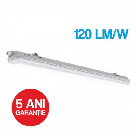 Corp LED liniar 48W=96W, 6500k, lumina rece, 120 LM/W, 1500mm