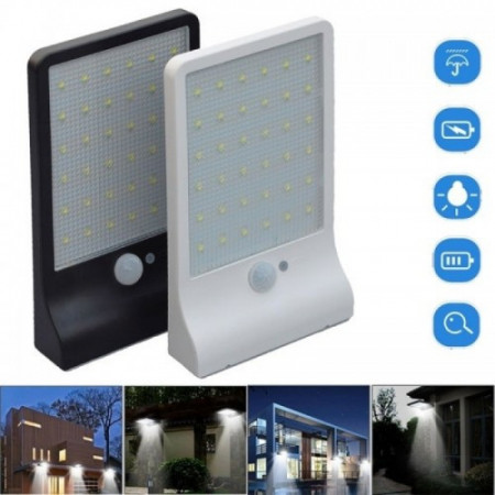 Aplica LED Exterior Solara Senzor 36 SMD