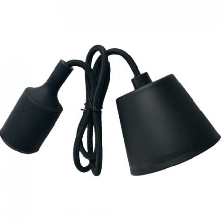 Lampa Suspendata Viola Neagra E27