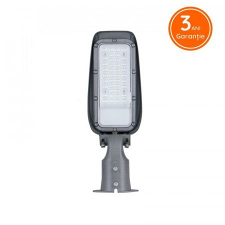 Lampa LED 50W Iluminat Stradal 6000lm 6500K Brat Reglabil
