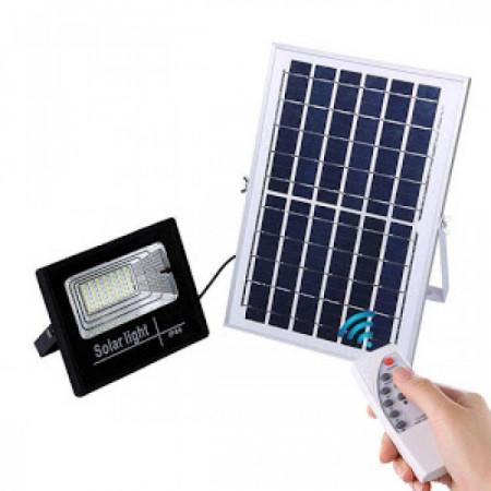 Proiector LED 40W SMD cu Panou Solar si Telecomanda