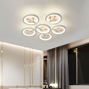 Lustra LED 144W cu telecomanda si intensitate reglabila, Vivi