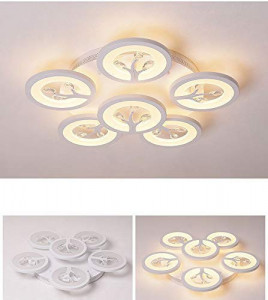 Lustra LED 144W cu telecomanda si intensitate reglabila, Vivi