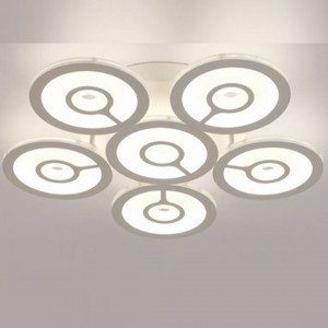 Lustra LED 192W cu telecomanda si intensitate reglabila, Olivia