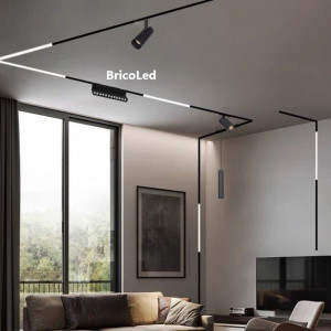 Spot LED Sina Negru 20W Magnetic