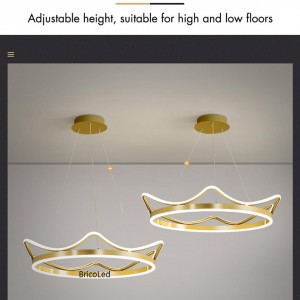 Lustra LED 96W Ajustabila, Tiarra