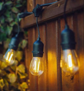 Ghirlanda luminoasa 10m cu 15 becuri LED Lumina calda