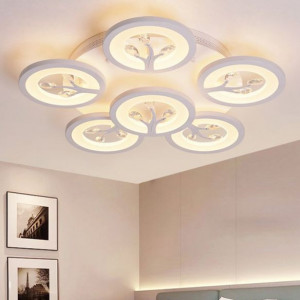 Lustra LED 144W cu telecomanda si intensitate reglabila, Vivi
