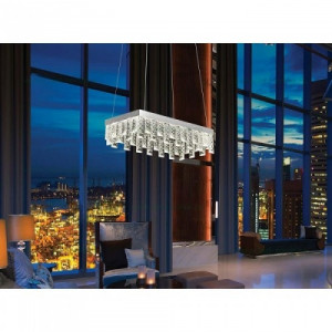 Lustra LED 32W Cristal, 1 Segment, Pandora