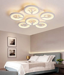 Lustra LED 144W cu telecomanda si intensitate reglabila, Vivi