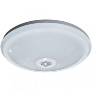 Plafoniera Led 12W=75W,cu senzor de miscare reglabil fi270, 6400K, lumina rece