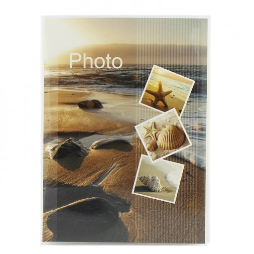 Album foto beachsand, capacitate 24 fotografii 10x15, slip-in, 12 file