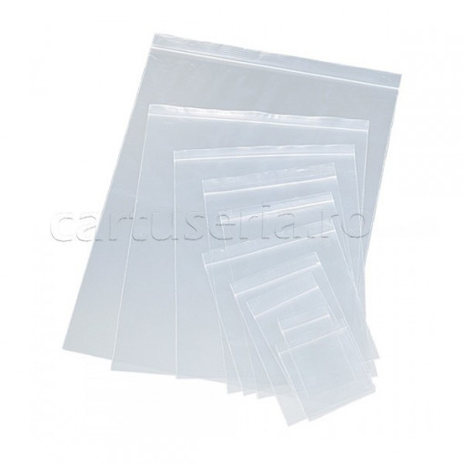 Pungi cu fermoar ziplocks 200x300mm set 100 bucati