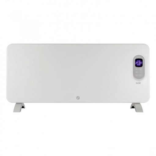 Radiator smart, wireless, ecran tactil, 2 trepte incalzire, ios, android, termostat