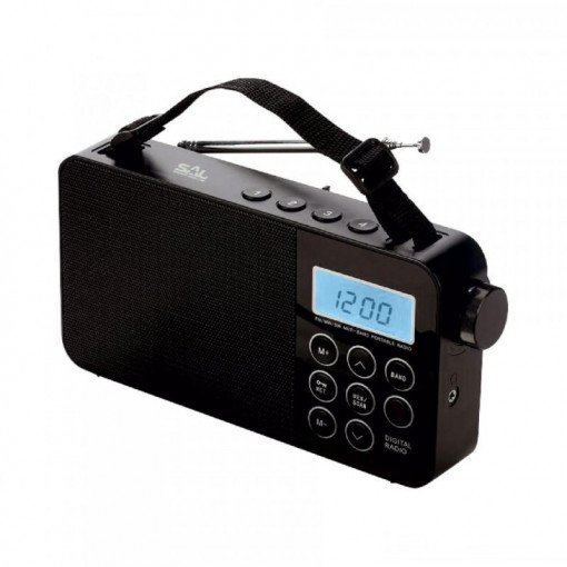 Radio digital am/fm/sw, ceas lcd, functie alarma, temporizator oprire