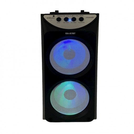 Boxa portabila bluetooth cu radio si mp3, 5w, jack 3.5 mm, reincarcabila, slot sd, usb
