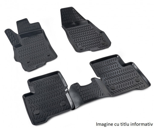 Covoare cauciuc stil tavita Renault Megane 3 hatchback 2009-2016 (Cod: 3D AP-1253),A80
