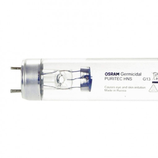 Lampa bactericida uvc orientabila cu reflector, 2x55w, pentru sterilizare, 60 mp, ip20