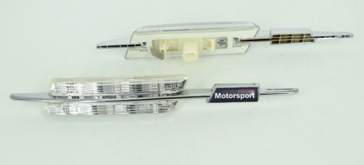 Lampi laterale LED semnalizare transparente compatibile BMW. COD: ART-7127