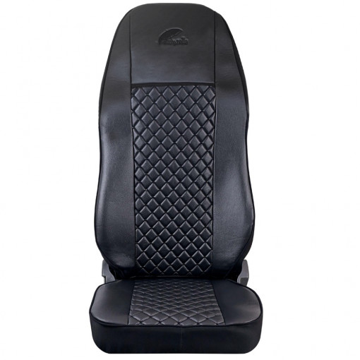 SET HUSE SCAUN UMBRELLA PENTRU VOLVO EURO 5 ECO LEATHER BLACK