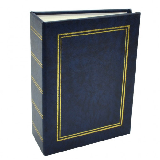 Album foto clasic tip carte, 13x18, 100 poze culoare albastru