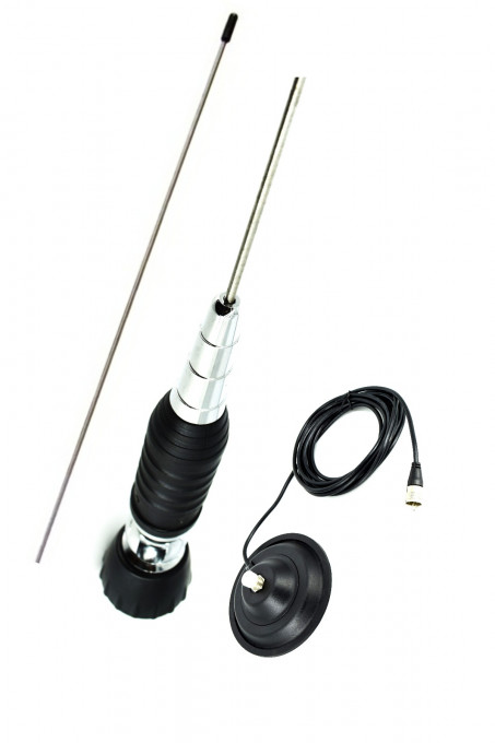 Antena statie cu unghi reglabil CB ART12749 cu magnet Ø145