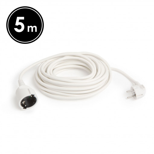 Cablu prelungitor, 3 x 1.0 mm², 5 m