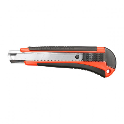 Cutit cutter profesional rosu-negru cu maner anti-alunecare si functie blocare 160mm Breckner Germany BK80203