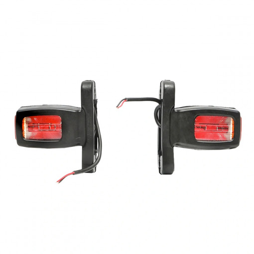 Lampi laterale de gabarit FR0130 cu LED 12/24V, rosu-alb-galben Cod: BK69452