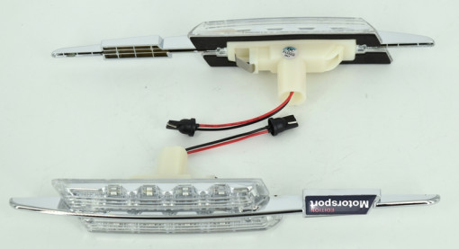 Lampi laterale LED semnalizare transparente compatibile BMW. COD: ART-7133