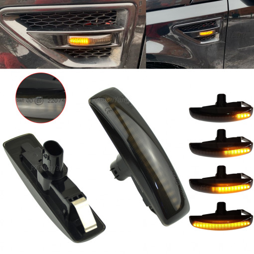 Lampi LED semnalizare dinamica compatibila Land Rover Discovery COD:A063D