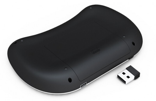 Mini tastatura bluetooth rii i8 cu touchpad compatibila smart tv si playstation culoare negru