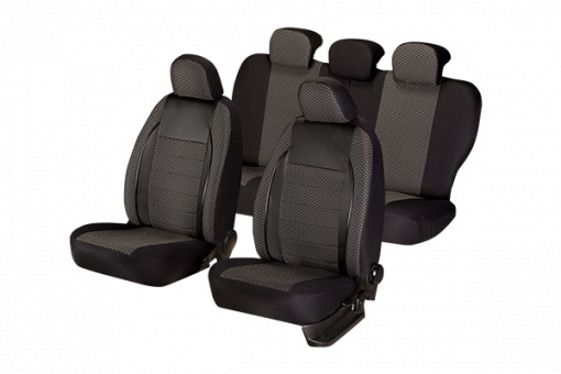 SET HUSE SCAUN ELEGANCE NEGRU