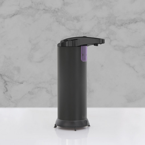 Vog und Arths - Dozator automat de săpun lichid - 220 ml- stand alone, cu baterie - negru mat
