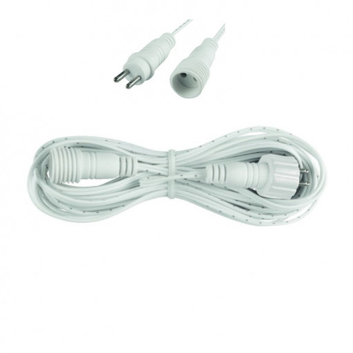 Cablu de alimentare sau prelungire pentru ghirlanda tip perdea, ip44