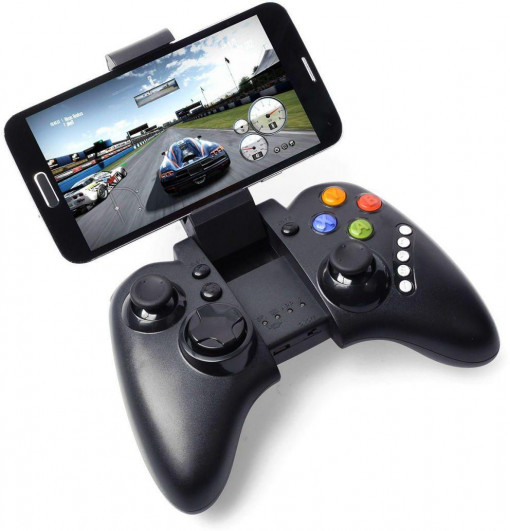 Gamepad bluetooth stand smartphone 3.2-6 inch, joystick pc android, ipega