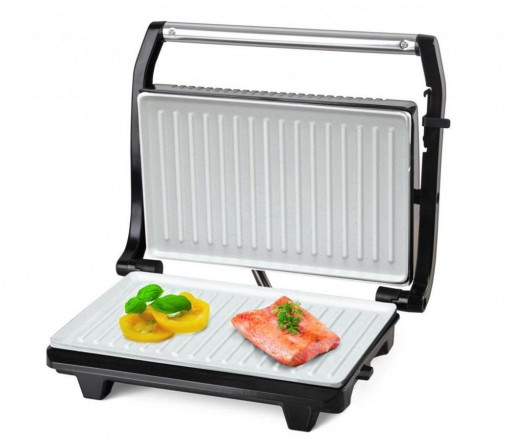 Grill electric 750w, suprafata ceramica, control temperatura, esperanza